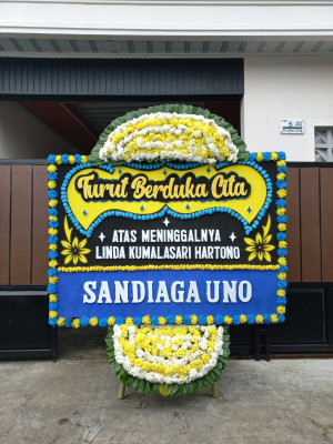 Papan Bunga Duka di Sukasirnarasa