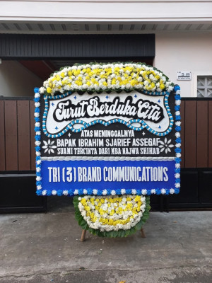 Papan Bunga Duka di Sukasirnarasa